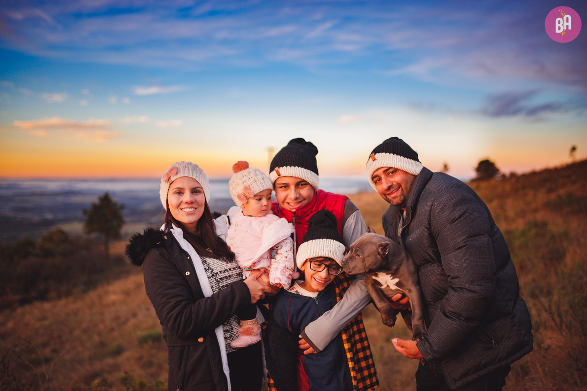 fotografa familia curitiba - amanhecer são Luiz purunã nascer do sol