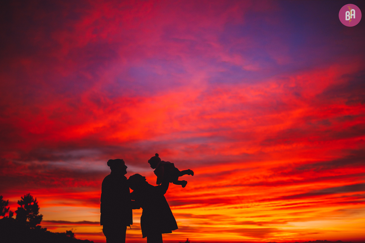 fotografa familia curitiba - amanhecer são Luiz purunã nascer do sol