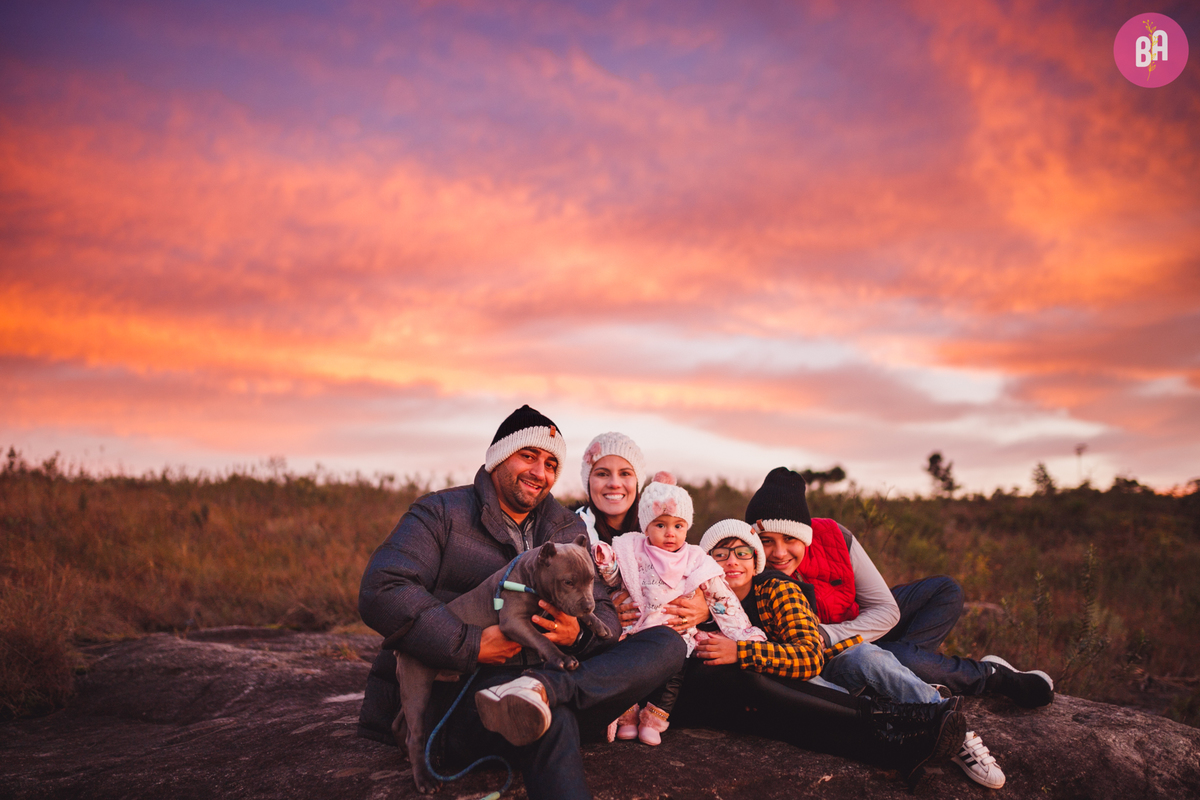 fotografa familia curitiba - amanhecer são Luiz purunã nascer do sol