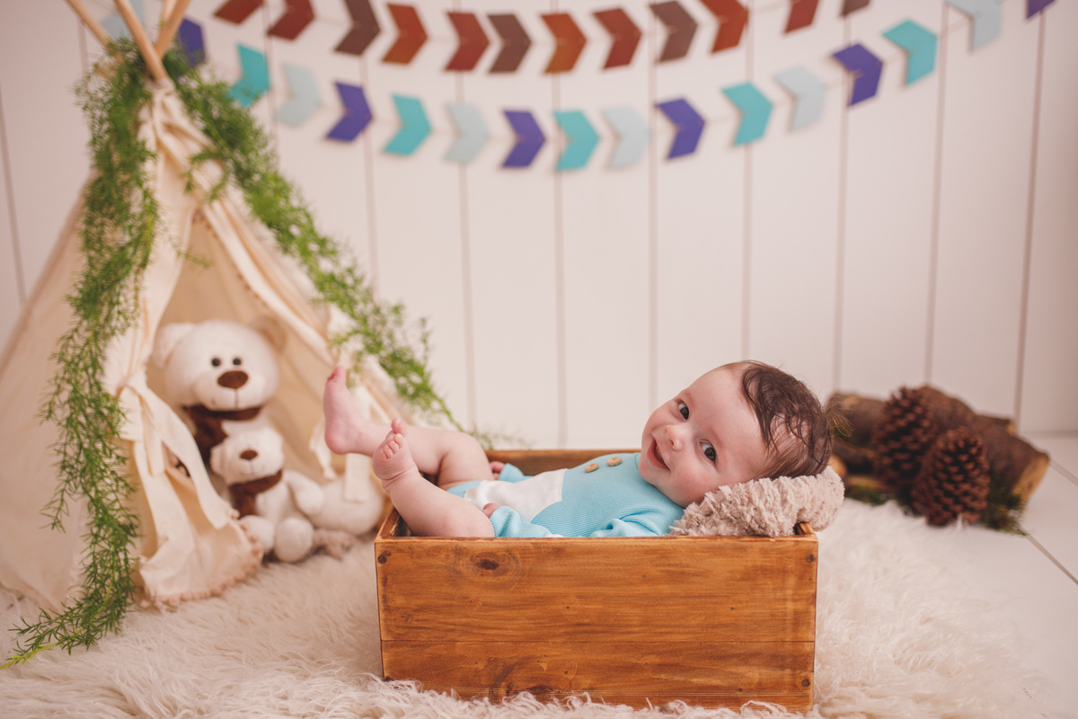 fotografa familia Curitiba ensaio estudio 3 meses 