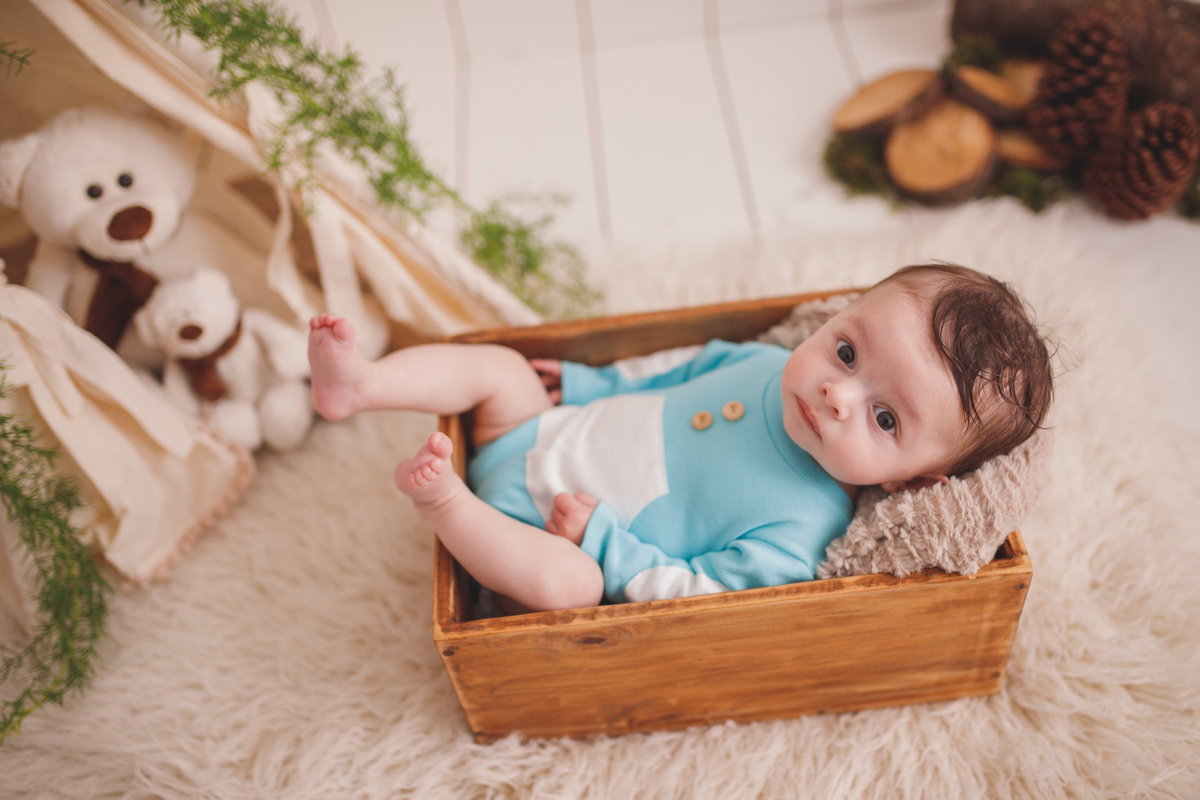 fotografa familia Curitiba ensaio estudio 3 meses 