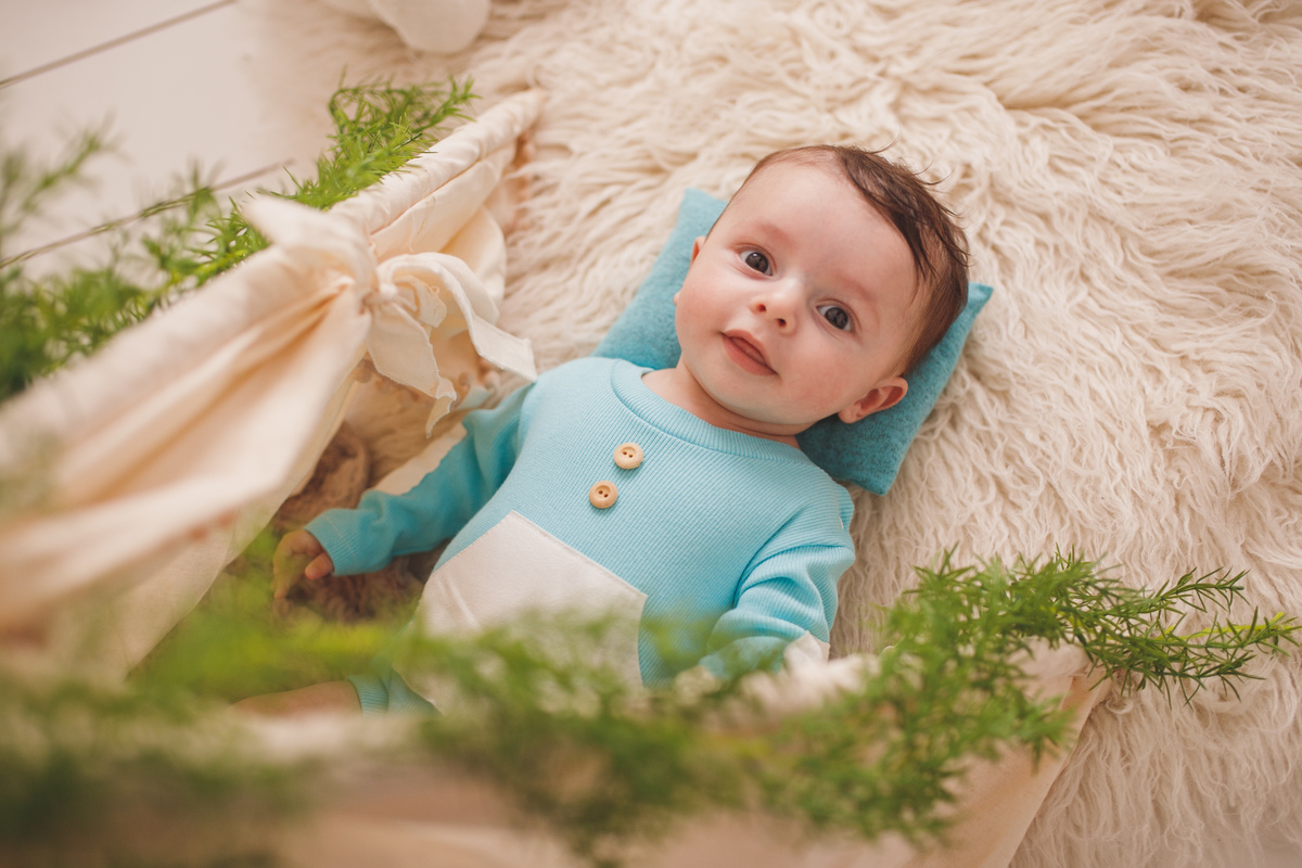 fotografa familia Curitiba ensaio estudio 3 meses 