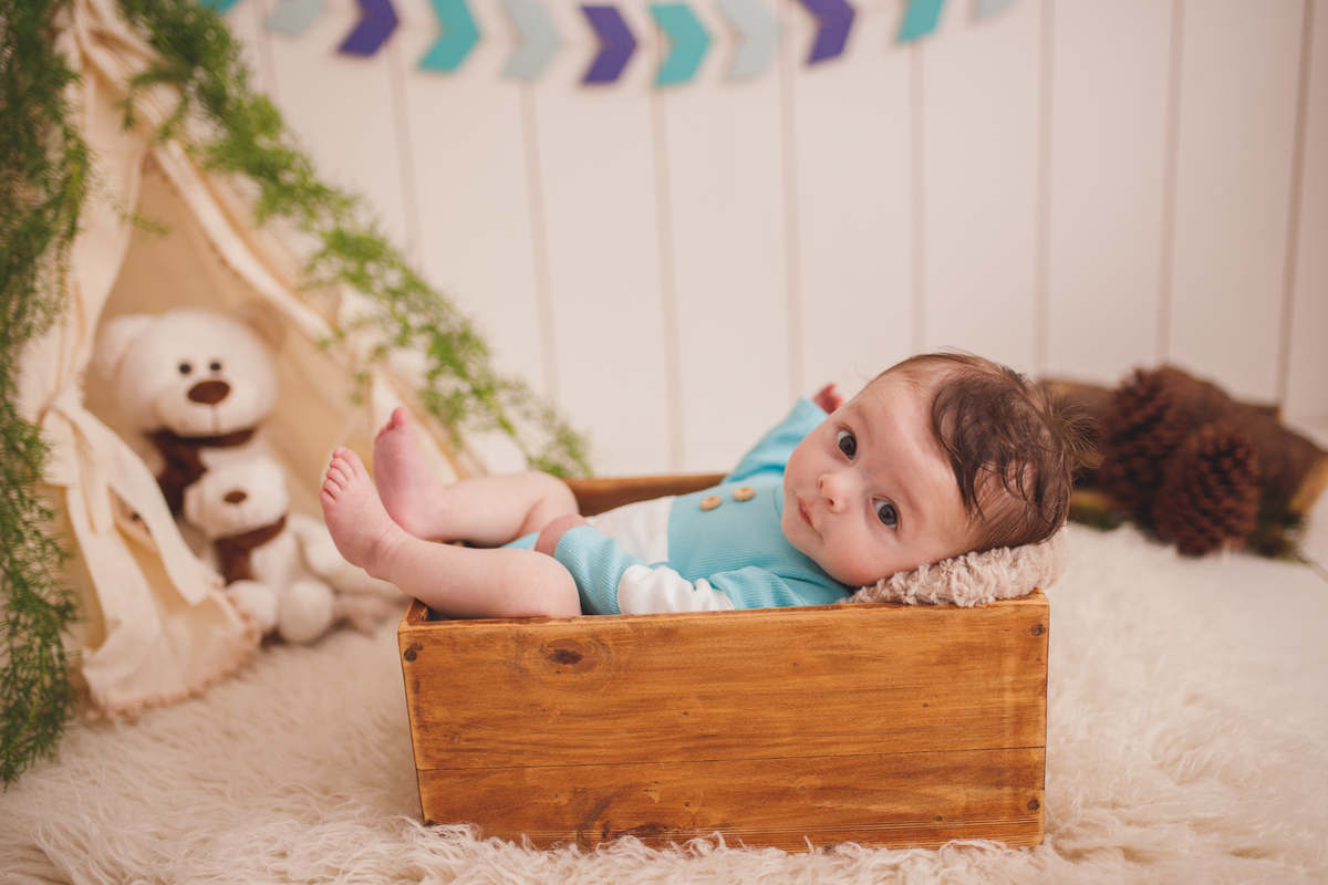 fotografa familia Curitiba ensaio estudio 3 meses 