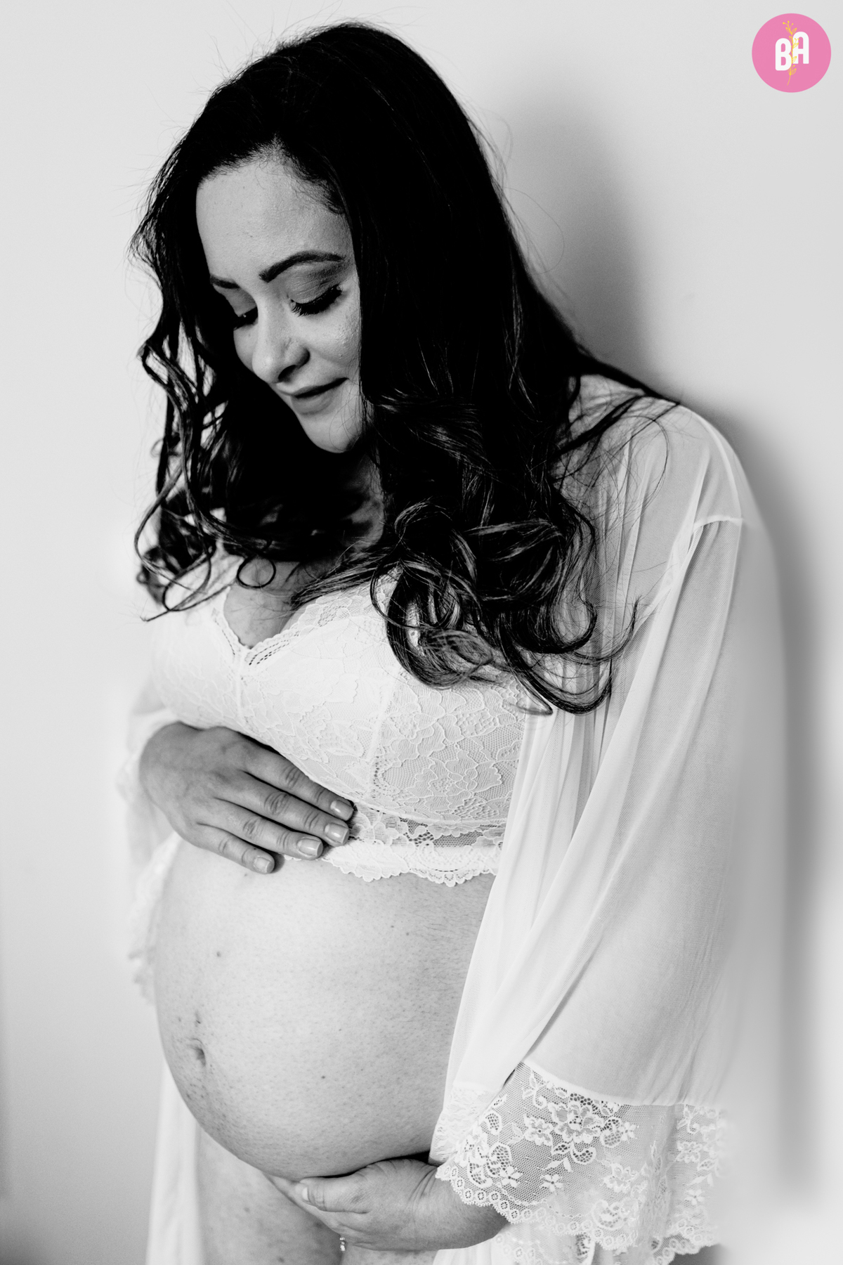 fotografa familia curitiba - ensaio gestante em casa e externo por do sol