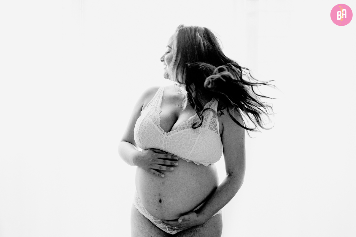 fotografa familia curitiba - ensaio gestante em casa e externo por do sol