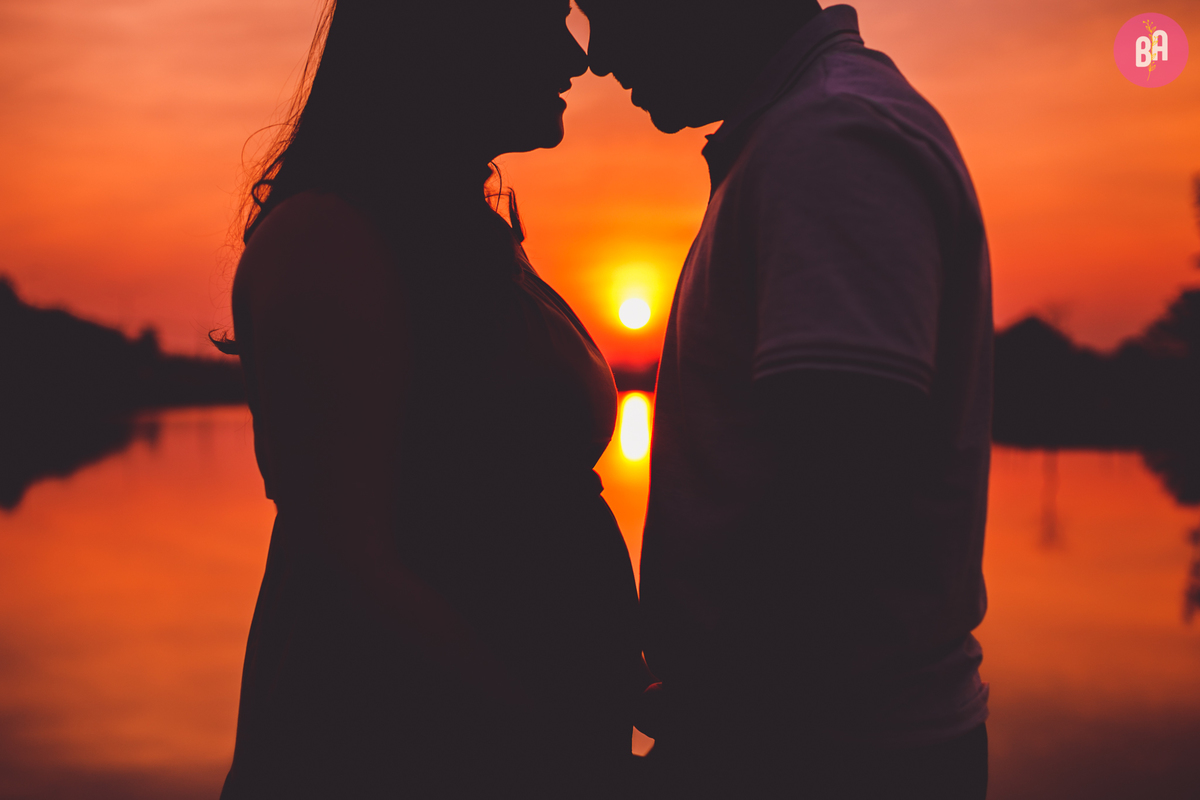 fotografa familia curitiba - ensaio gestante em casa e externo por do sol