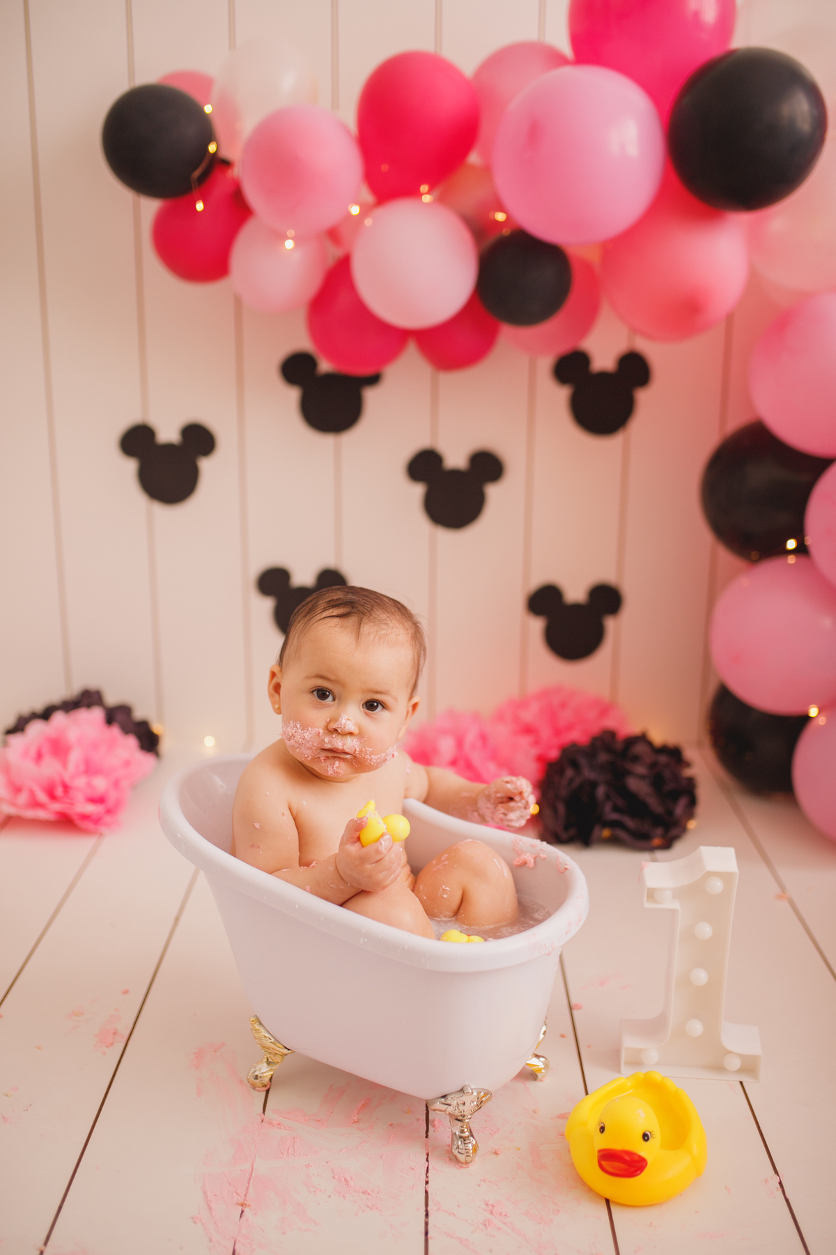 fotografa familia curitiba - smash the cake minie