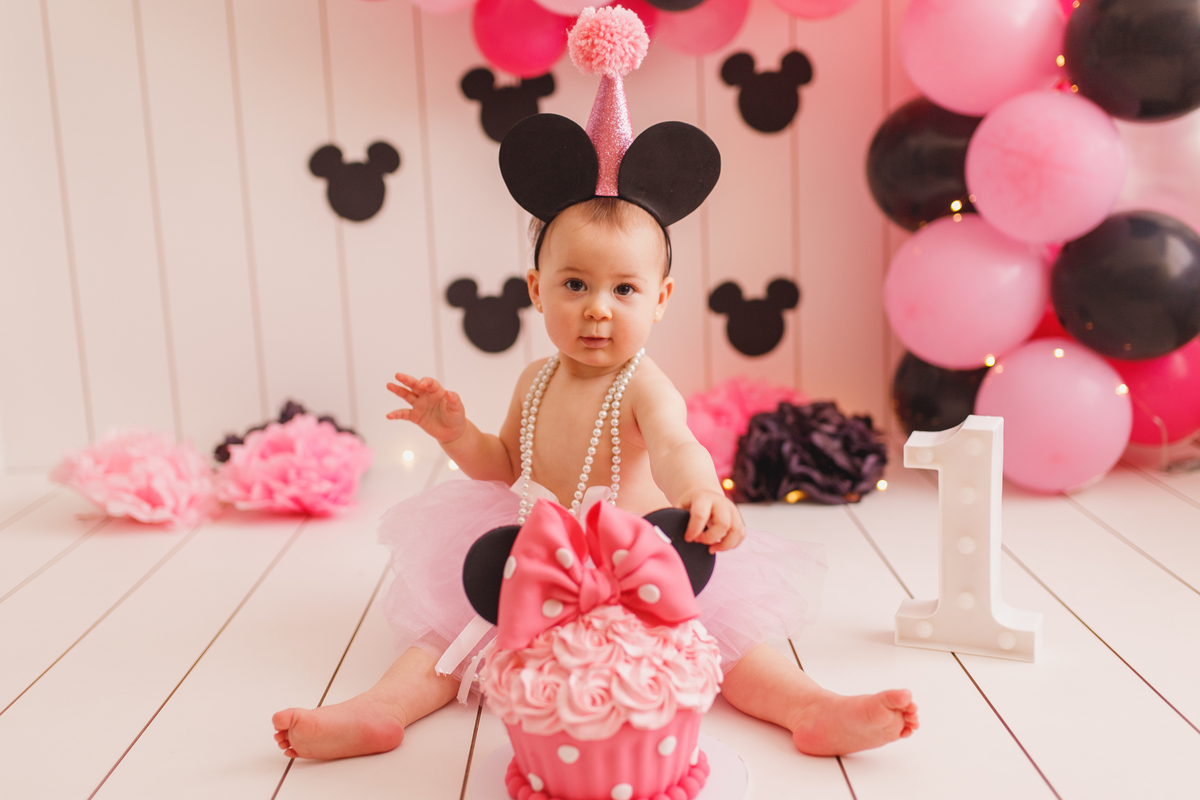 fotografa familia curitiba - smash the cake minie