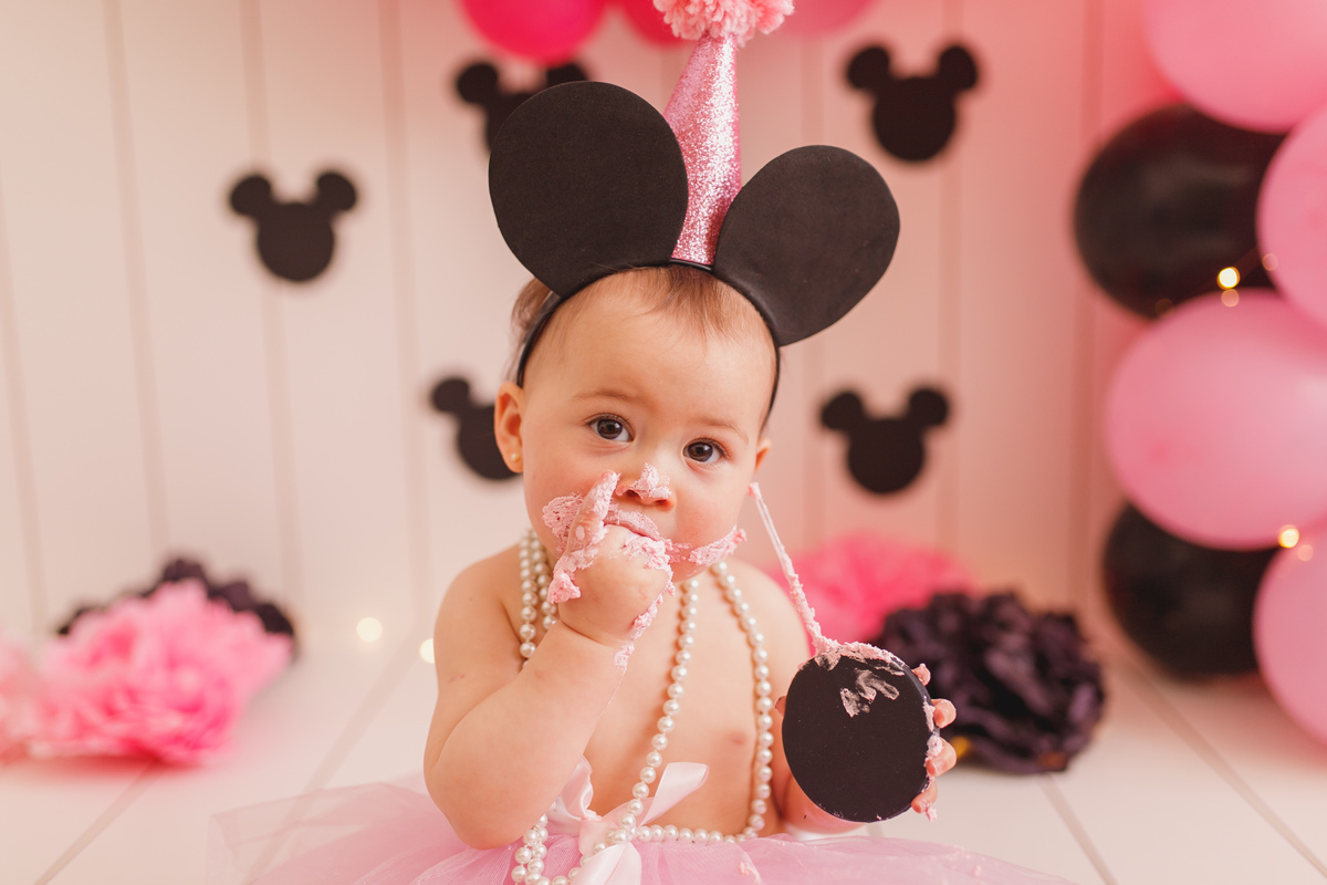 fotografa familia curitiba - smash the cake minie