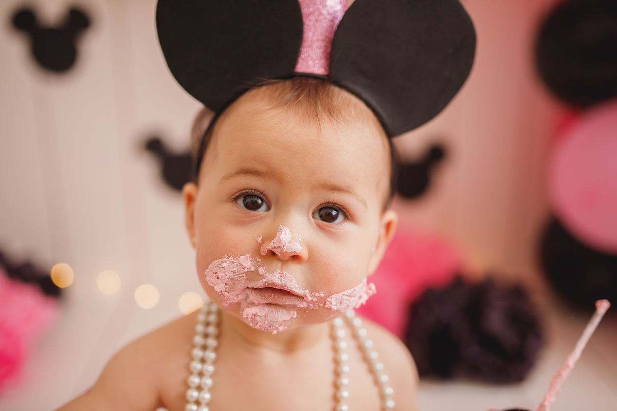 fotografa familia curitiba - smash the cake minie