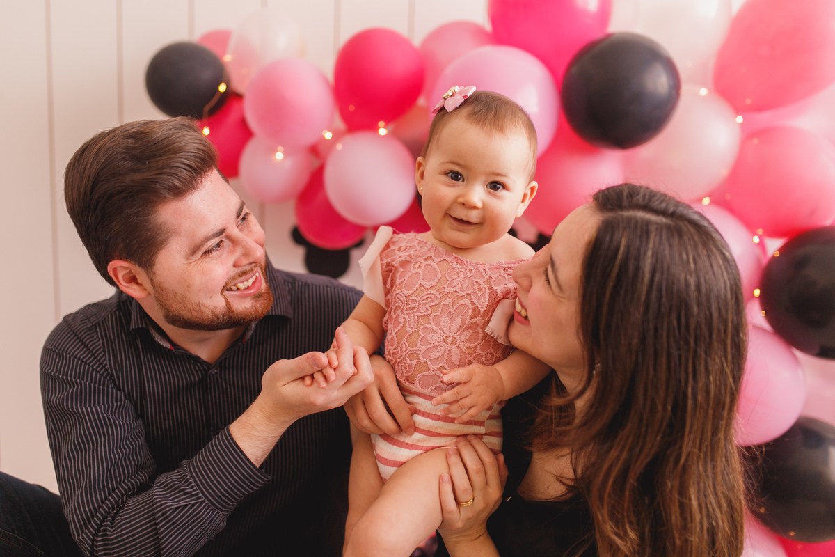 fotografa familia curitiba - smash the cake minie