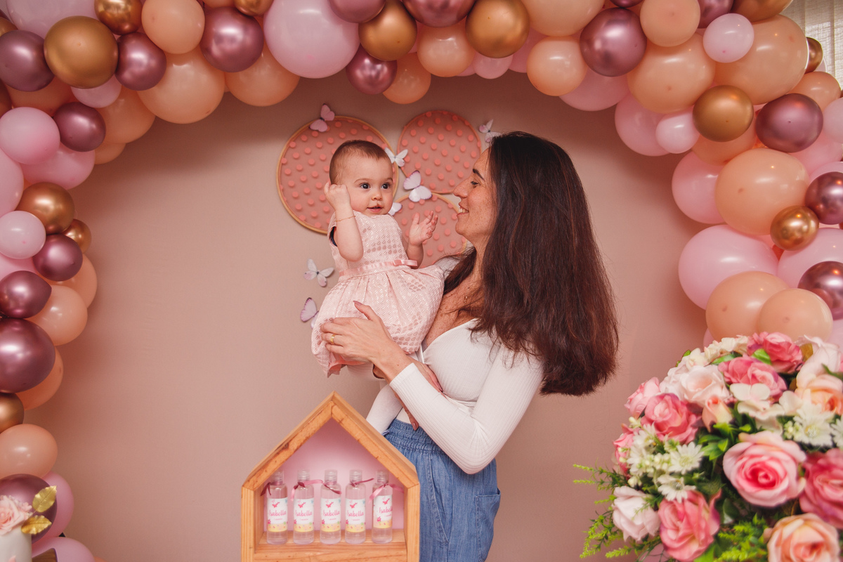 fotografa familia curitiba um ano aniversario em casa 