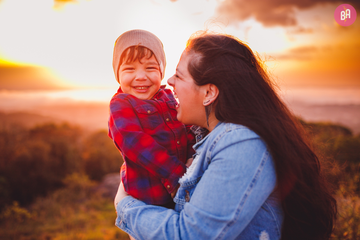 fotografa familia curitiba - nascer do sol Noah mirante