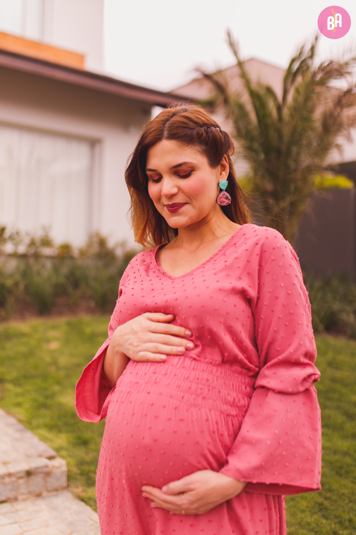 fotografa familia Curitiba - gestante em casa 