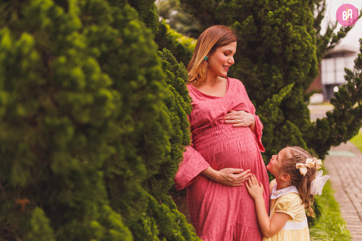 fotografa familia Curitiba - gestante em casa 