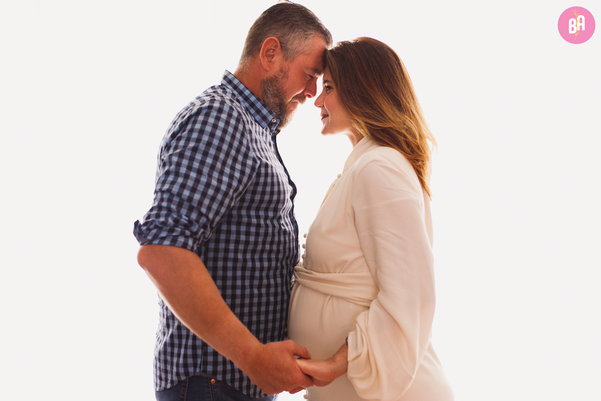 fotografa familia Curitiba - gestante em casa 