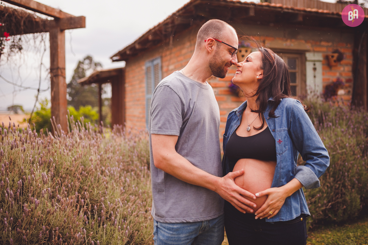 fotografa familia curitiba - gestante Lavandario colonia witmarsun