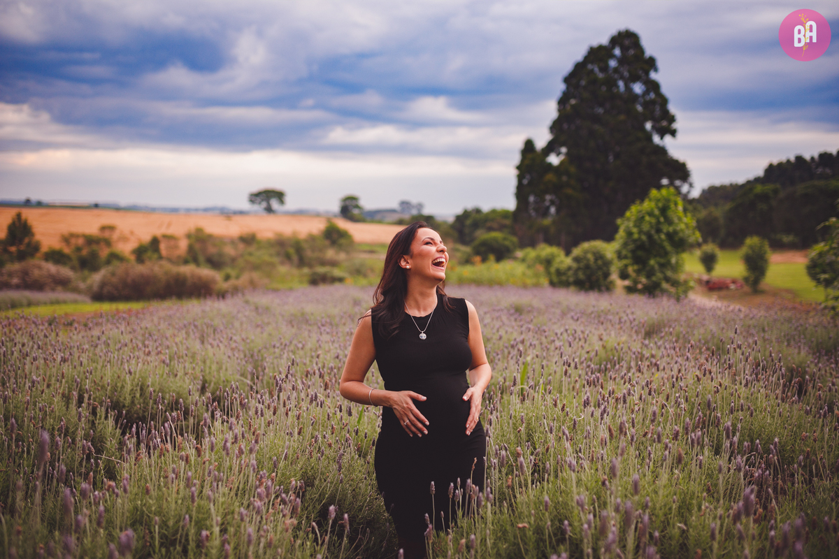 fotografa familia curitiba - gestante Lavandario colonia witmarsun