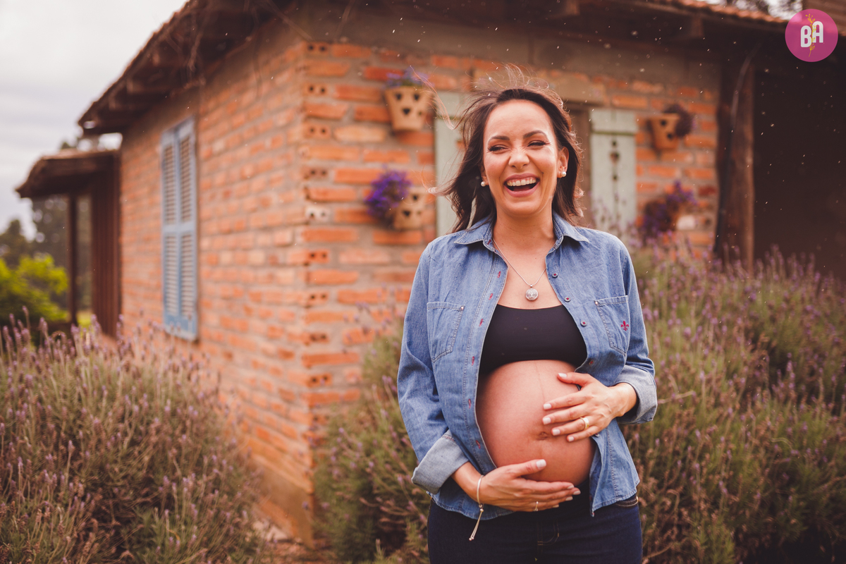 fotografa familia curitiba - gestante Lavandario colonia witmarsun