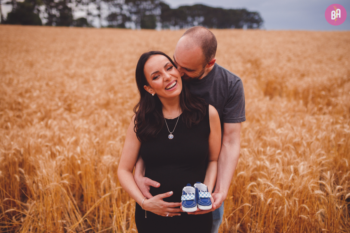 fotografa familia curitiba - gestante Lavandario colonia witmarsun