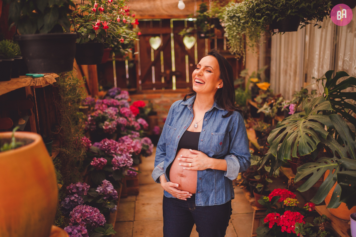 fotografa familia curitiba - gestante Lavandario colonia witmarsun