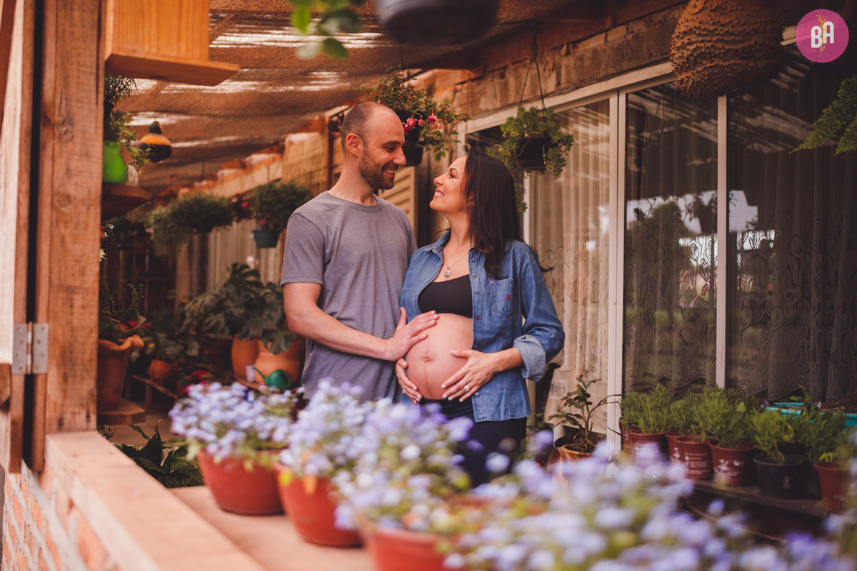 fotografa familia curitiba - gestante Lavandario colonia witmarsun