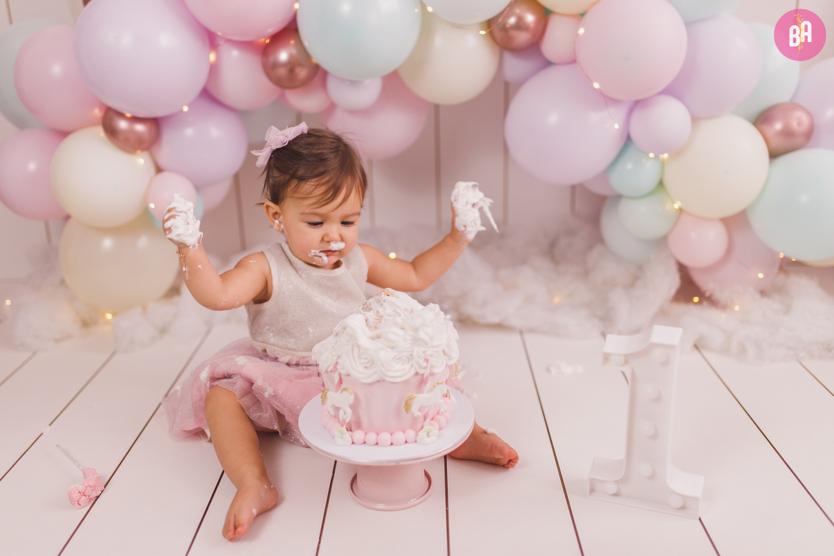 fotografa familia curitiba - smash the cake Manu estudio bolo