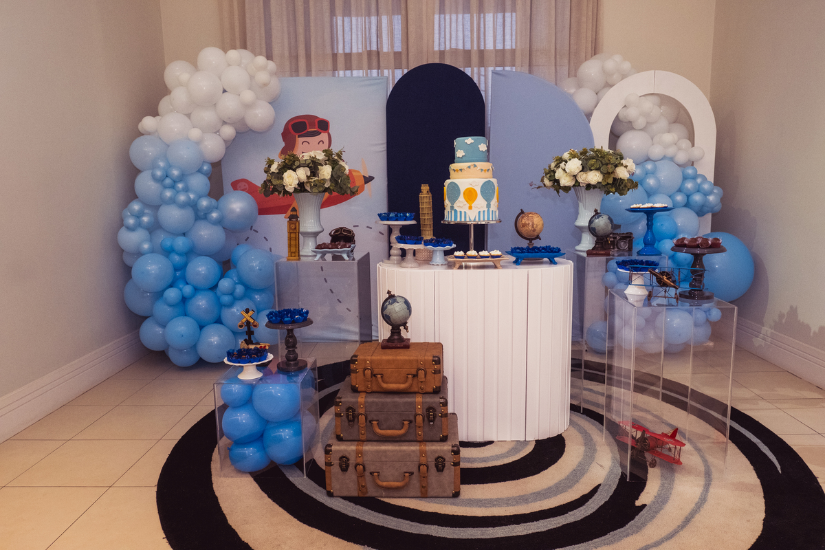 fotografa familia curitiba - aniversario casa Henrique 1 ano 