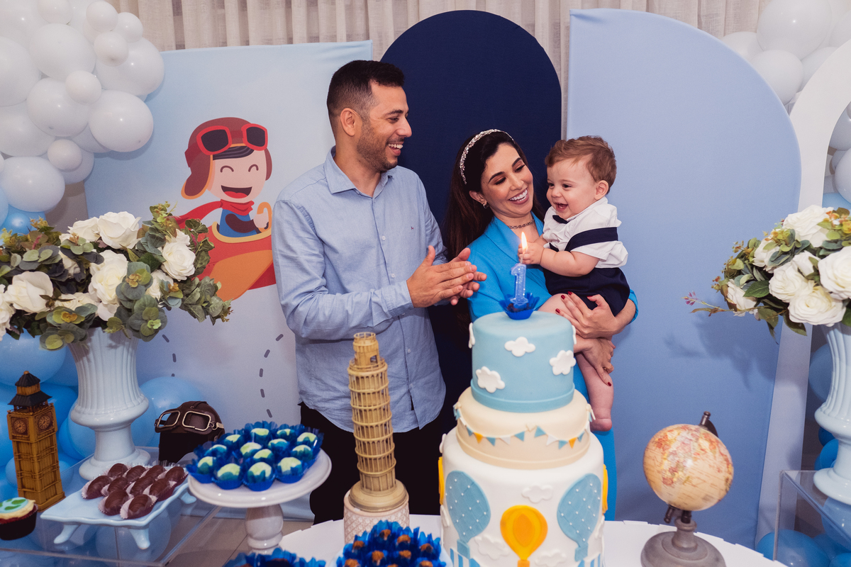 fotografa familia curitiba - aniversario casa Henrique 1 ano 