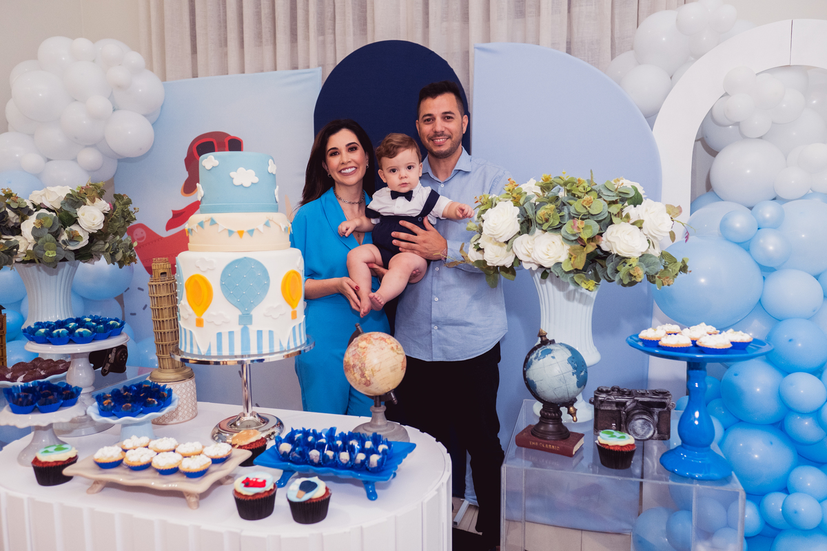 fotografa familia curitiba - aniversario casa Henrique 1 ano 