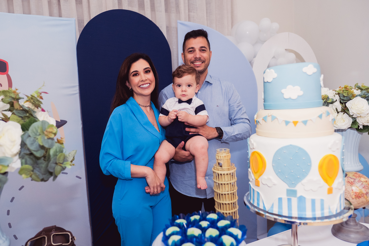 fotografa familia curitiba - aniversario casa Henrique 1 ano 