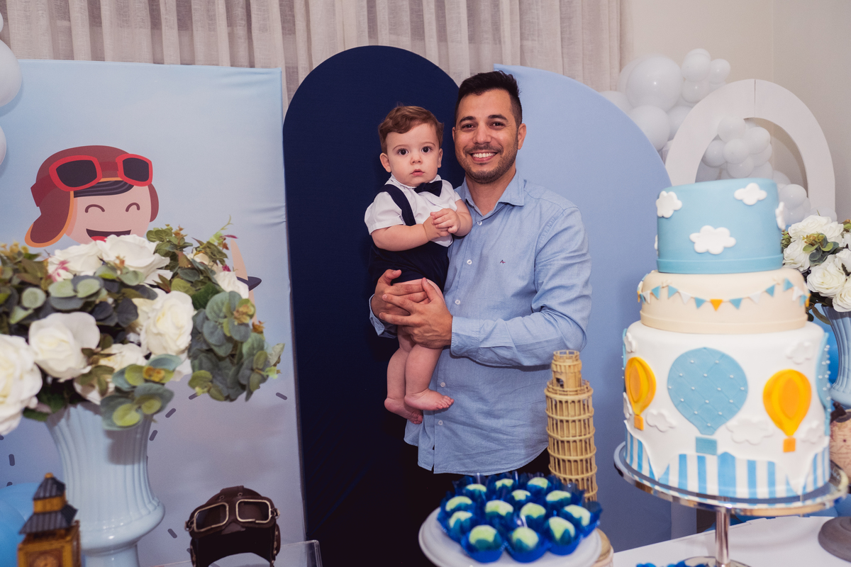 fotografa familia curitiba - aniversario casa Henrique 1 ano 