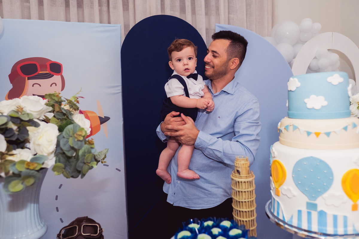 fotografa familia curitiba - aniversario casa Henrique 1 ano 