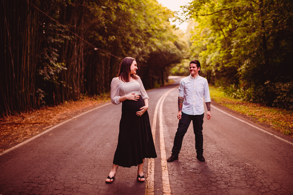 fotografa familia curitiba - gestante Leticia externo nascer do sol colonia witmarsun