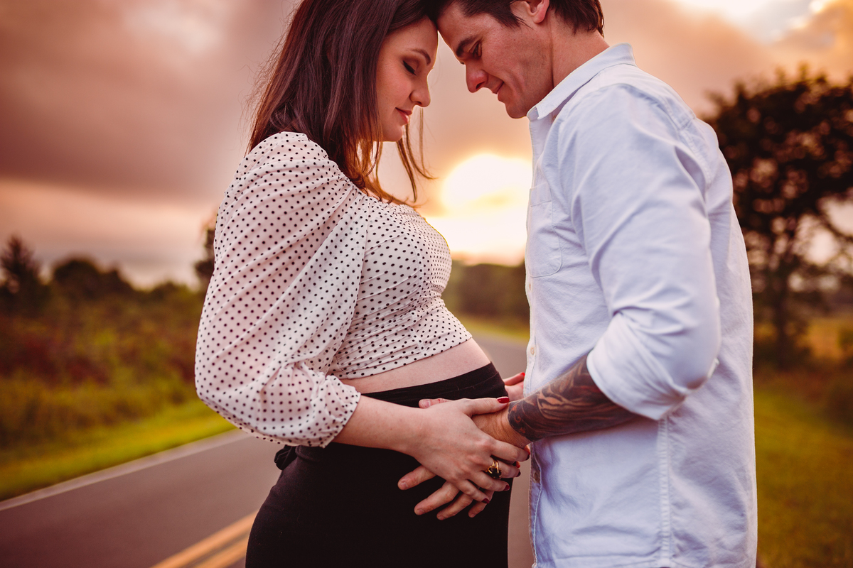 fotografa familia curitiba - gestante Leticia externo nascer do sol colonia witmarsun