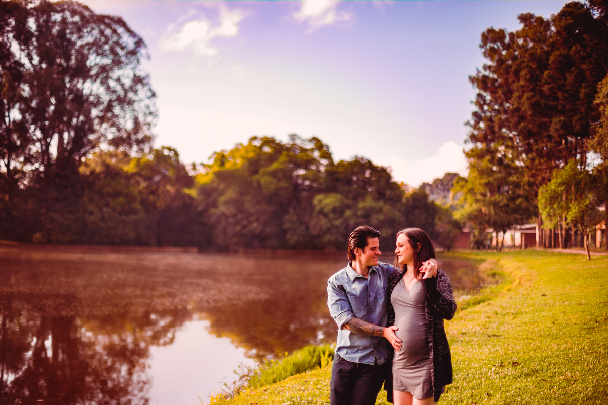 fotografa familia curitiba - gestante Leticia externo nascer do sol colonia witmarsun