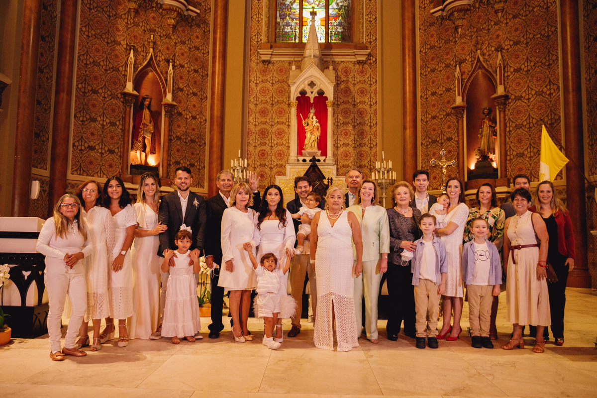 batizado e casamento guido ben igreja comemoração