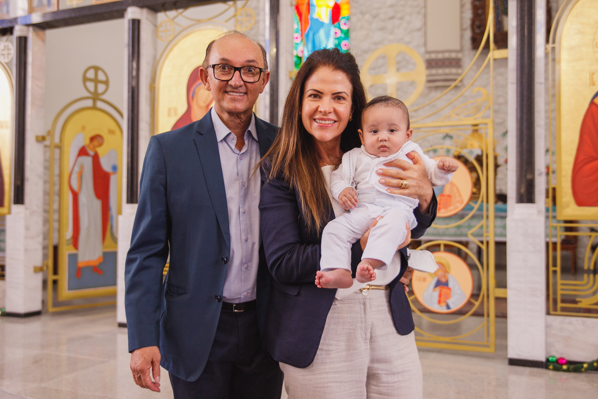 fotografa familia curitiba - batizado igreja merces