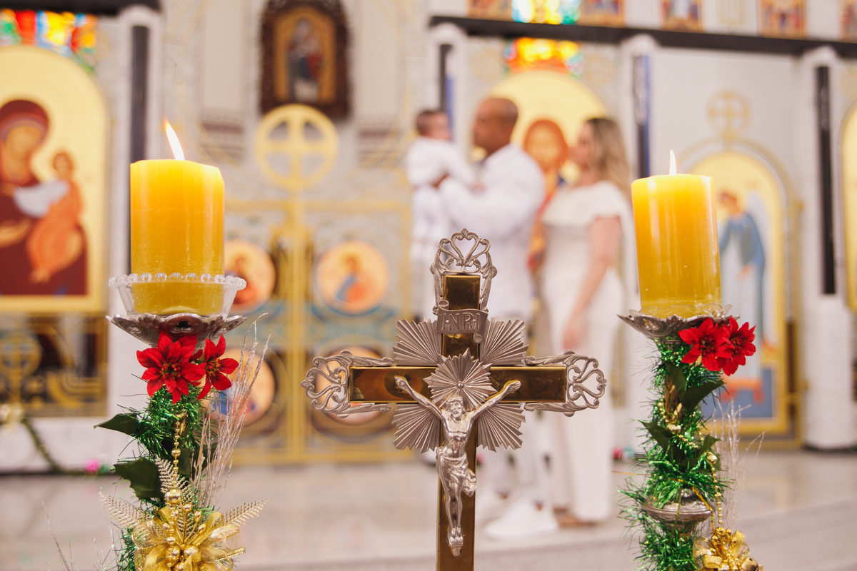 fotografa familia curitiba - batizado igreja merces