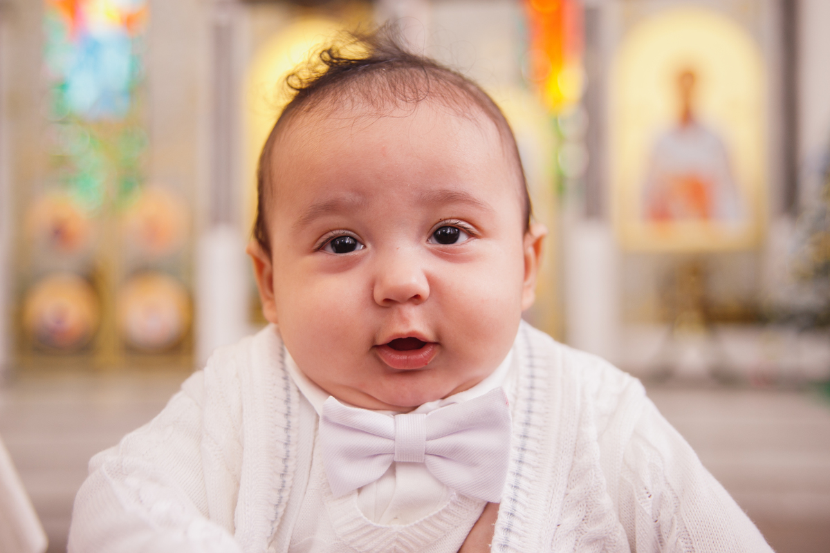fotografa familia curitiba - batizado igreja merces
