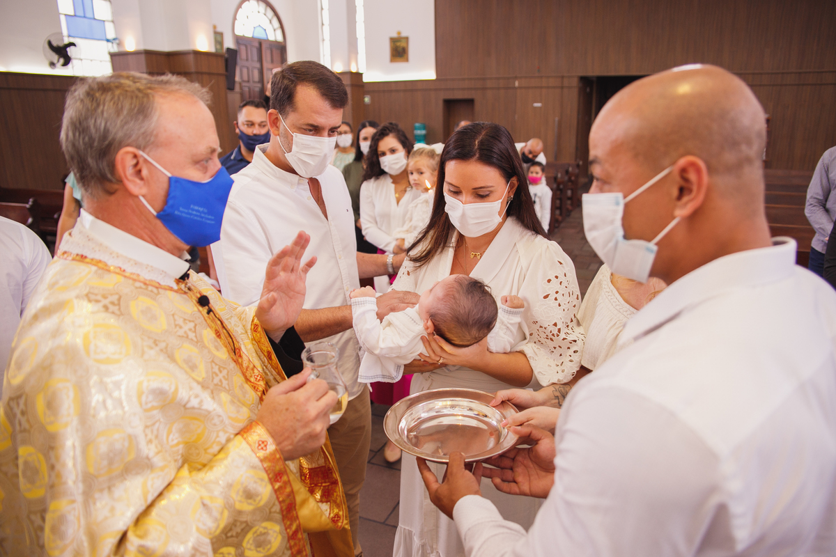 fotografa familia curitiba - batizado igreja merces