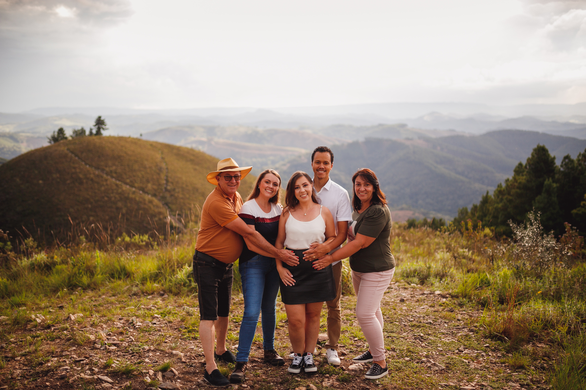 fotografa familia curitiba - ensaio revelação sexo bebe morro três barras