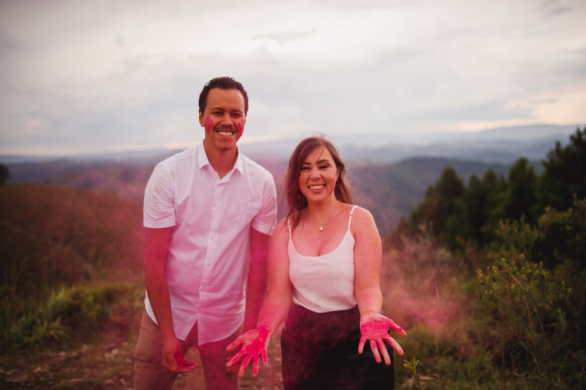 fotografa familia curitiba - ensaio revelação sexo bebe morro três barras