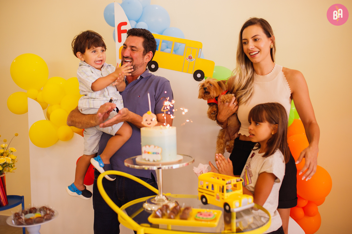 fotografa familia curitiba - aniversario externo chácara 