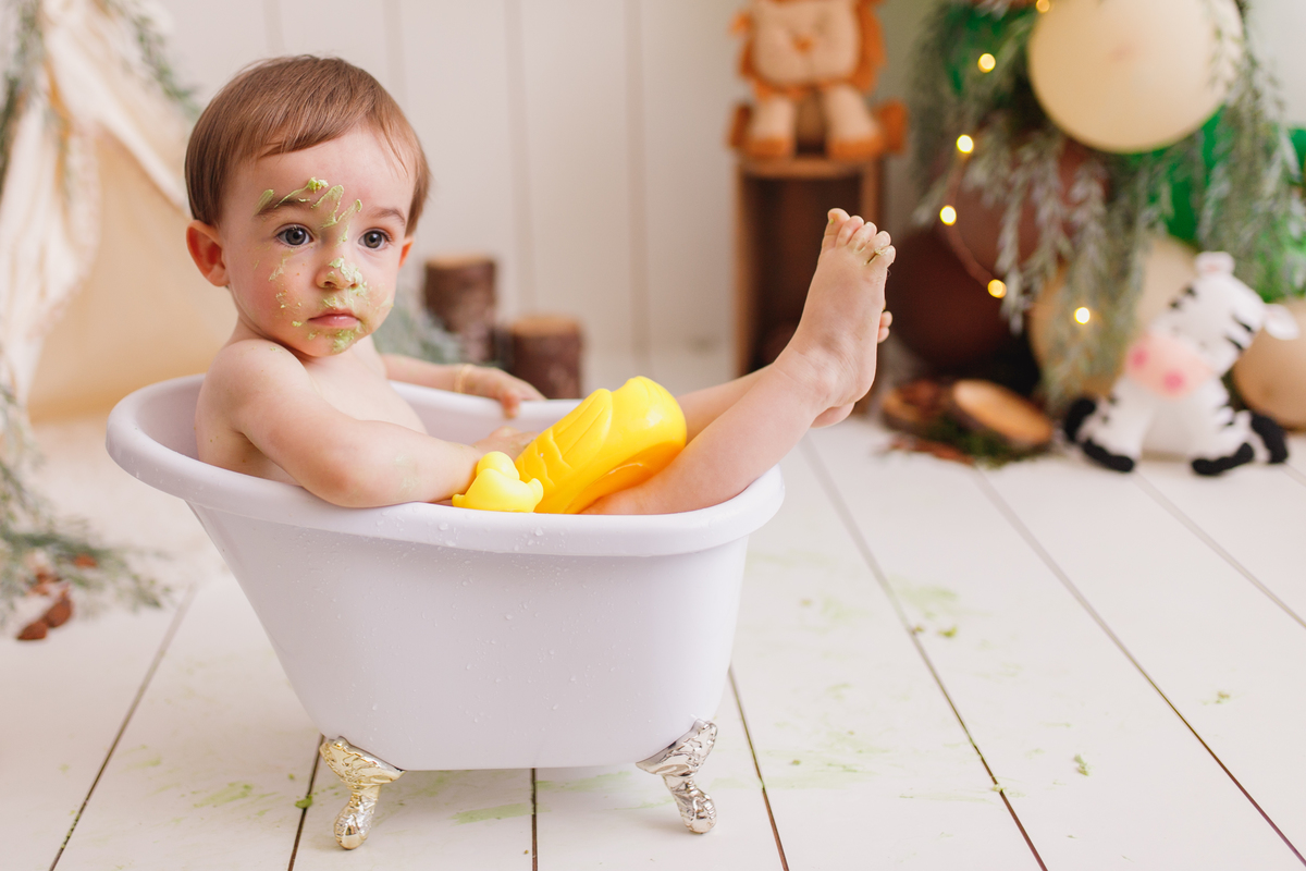 fotografa familia curitiba - smash the cake Eduardo estudio