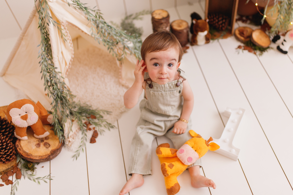 fotografa familia curitiba - smash the cake Eduardo estudio