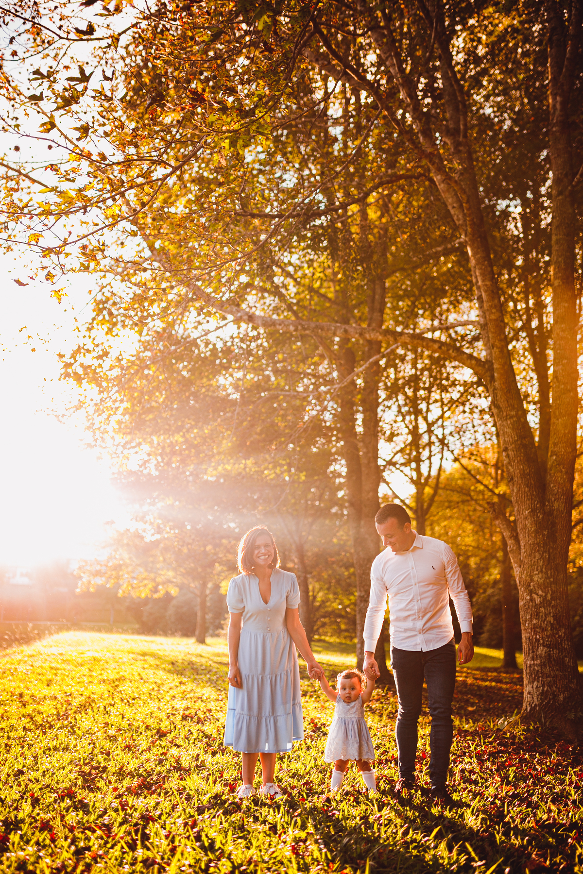 fotografa familia curitiba - ensaio outono parque tingui