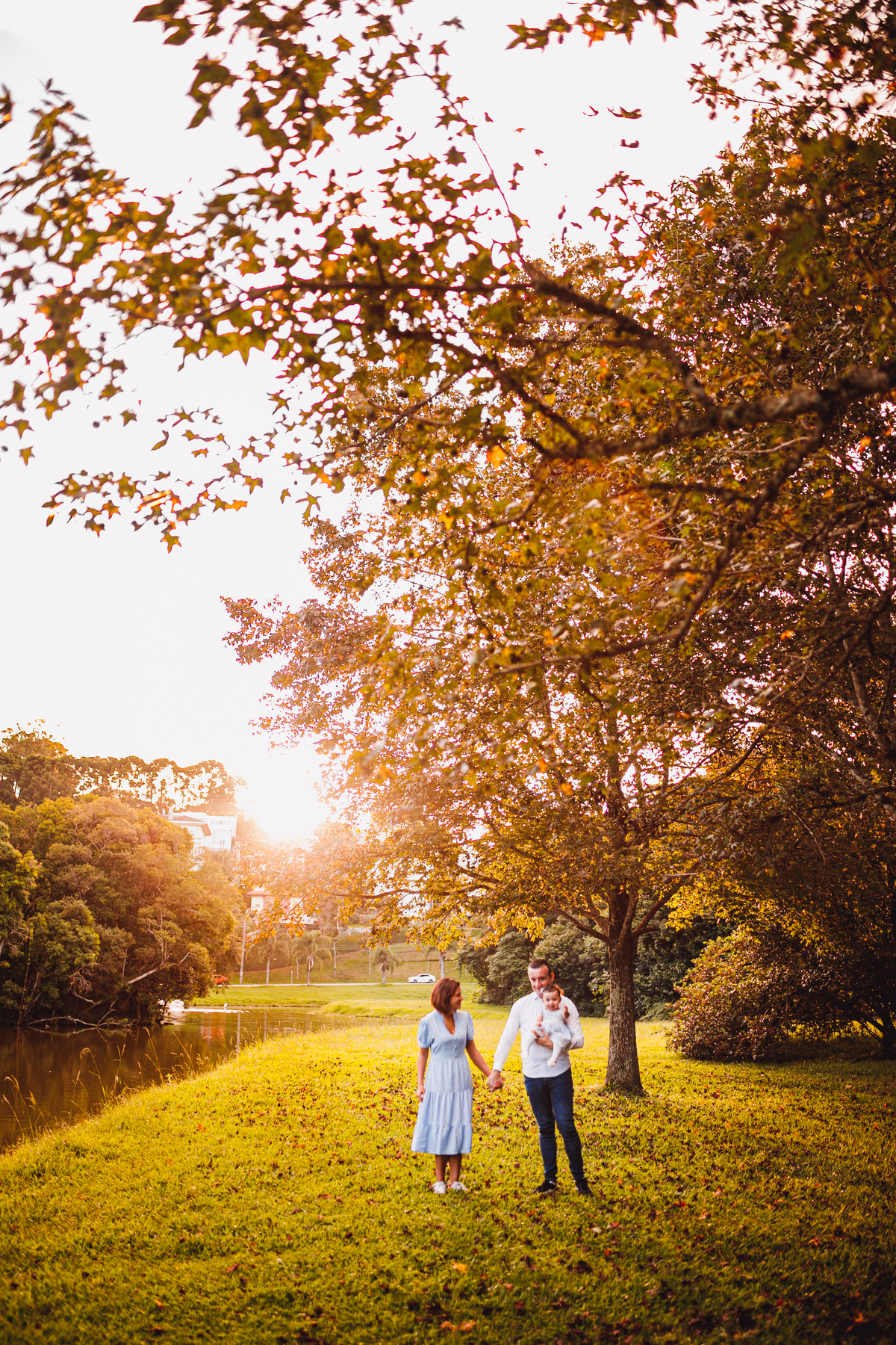 fotografa familia curitiba - ensaio outono parque tingui