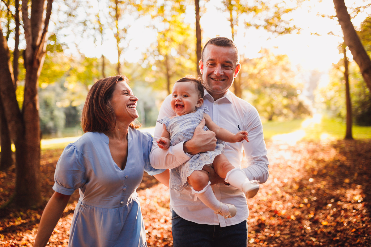 fotografa familia curitiba - ensaio outono parque tingui