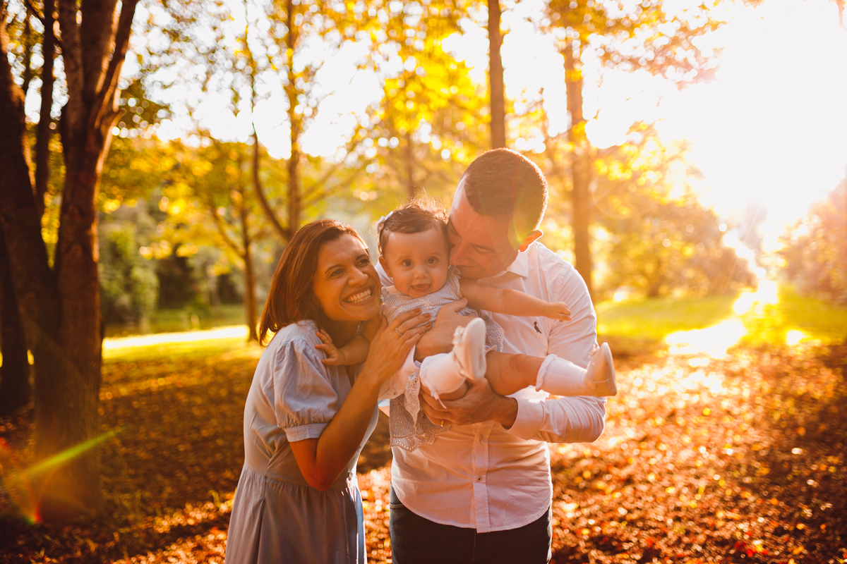 fotografa familia curitiba - ensaio outono parque tingui